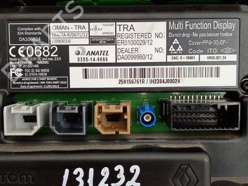 Instrument cluster RENAULT MEGANE III Hatchback (BZ0/1_, B3_) 1.5 dCi (BZ09, BZ0D, BZ1W, BZ29, BZ14) | BP21034056C47