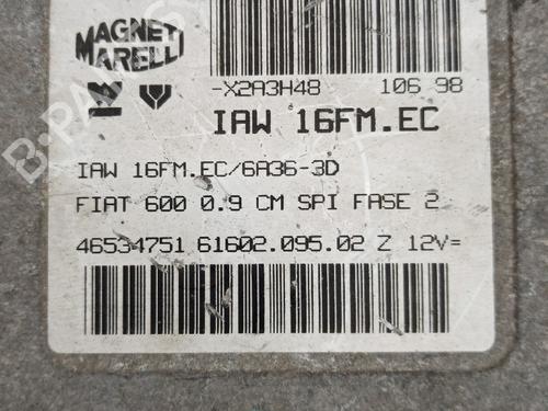 Engine control unit (ECU) FIAT SEICENTO / 600 (187_) 0.9 (187AXA, 187AXA1A) | BP21033995M57