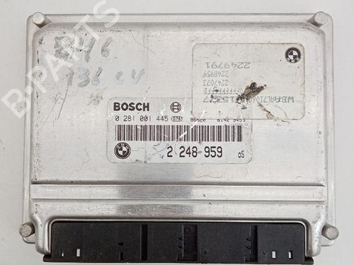 Computer motormanagement BMW 3 (E46) 320 d (136 hp) 21034555