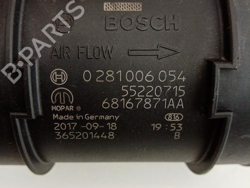 Mass air flow sensor FIAT FIORINO Box Body/MPV (225_) 1.3 D Multijet | BP21034702M95