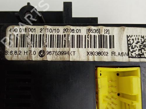 Climate control CITROËN C3 II (SC_) 1.6 HDi | BP21038349I5 