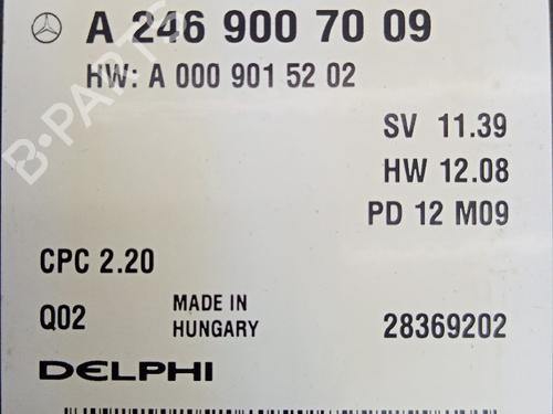 Electronic module MERCEDES-BENZ A-CLASS (W176) A 180 CDI / d (176.012) | BP21039543M83 