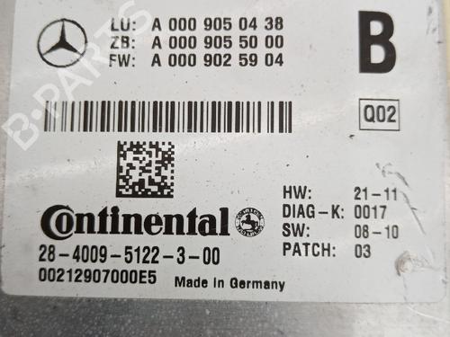 Electronic module MERCEDES-BENZ A-CLASS (W176) A 180 CDI / d (176.012) | BP21039547M83 
