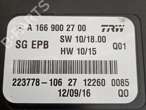 Electronic module MERCEDES-BENZ A-CLASS (W176) A 180 CDI / d (176.012) | BP21039548M83 