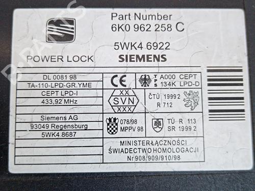 Elektronische module SEAT IBIZA II (6K1)  | BP21040122M83 