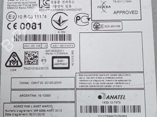 Radio RENAULT MEGANE III Grandtour (KZ0/1) 1.5 dCi (KZ09, KZ0D, KZ1G, KZ29, KZ14, KZ1W, KZ10, KZ1F,... | BP21040184E6