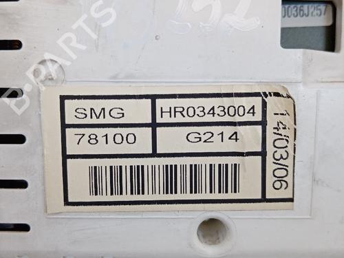 Instrument cluster HONDA CIVIC VIII Hatchback (FN, FK) 2.2 CTDi (FK3) | BP21040823C47 