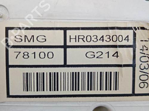 Instrument cluster HONDA CIVIC VIII Hatchback (FN, FK) 2.2 CTDi (FK3) | BP21040823C47 