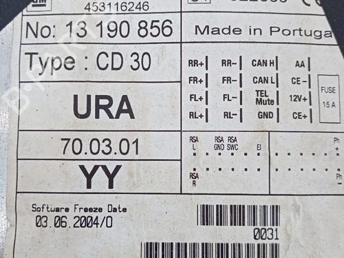 Bilradio OPEL ASTRA H Estate (A04) 1.7 CDTI (L35) | BP21040915E6 