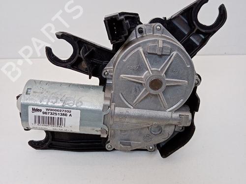 Used Rear wiper motor PEUGEOT 208 I (CA_, CC_) 1.2 VTI 82 (82 hp) 21041795