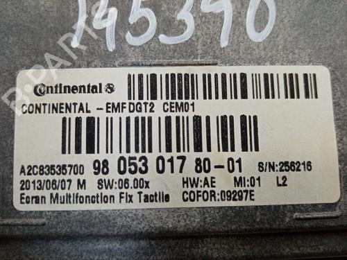 Kombinert Instrument PEUGEOT 208 I (CA_, CC_) 1.2 VTI 82 | BP21041757C47 