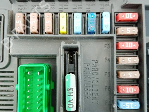 Fuse box PEUGEOT 208 I (CA_, CC_) 1.2 VTI 82 | BP21041759E1 