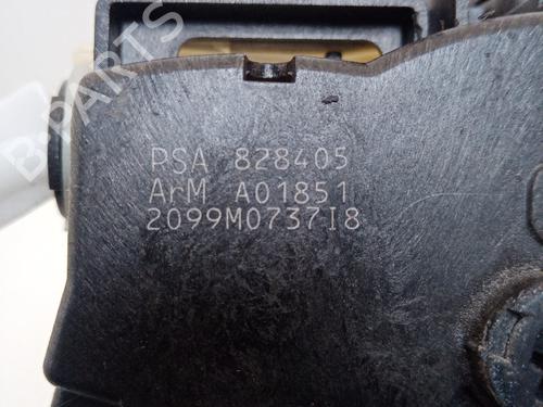 Front right lock PEUGEOT PARTNER Box Body/MPV 1.6 HDi | BP21272002C97