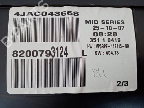 Kombinert Instrument RENAULT MEGANE II Estate (KM0/1_) 1.6 16V | BP22354746C47