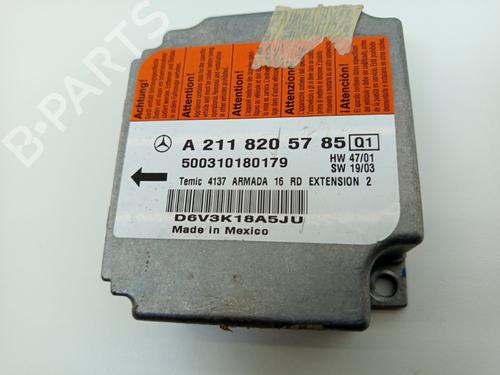 ECU airbags MERCEDES-BENZ E-CLASS (W211) E 240 4-matic (211.080) | BP22924704M53 