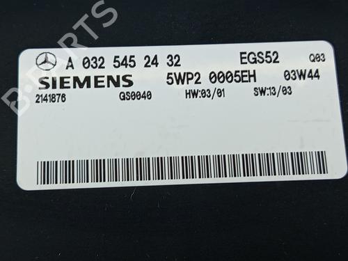 Electronic module MERCEDES-BENZ E-CLASS (W211) E 240 4-matic (211.080) | BP22995570M83 