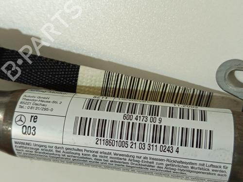 Right curtain airbag MERCEDES-BENZ E-CLASS (W211) E 240 4-matic (211.080) | BP23022969C12 