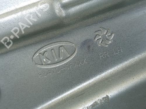 Rear left window mechanism KIA SPORTAGE II (JE_, KM_) 2.0 16V 4WD | BP23528542C24