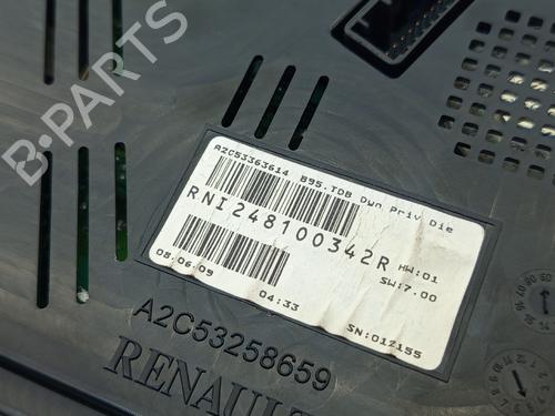 Instrument cluster RENAULT MEGANE III Hatchback (BZ0/1_, B3_) 1.5 dCi | BP23884872C47 