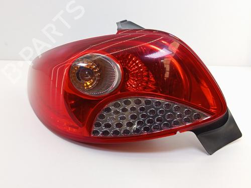 Used Left taillight PEUGEOT 206+ (2L_, 2M_) 1.1 (60 hp) 28021232