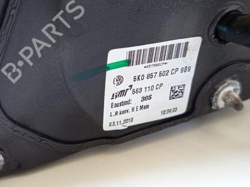 Right mirror VW GOLF VI (5K1) 1.6 TDI | BP28075438C27 
