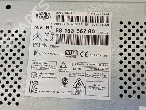 Bilradio CITROËN C4 II (NC_) 1.6 BlueHDi 100 | BP29249253E6 