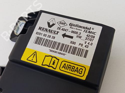 ECU airbags DACIA SANDERO 1.6 (BS0D, BS0B, BS0F, BS0H) | BP29303515M53 