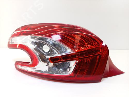 Used Left taillight PEUGEOT 208 I (CA_, CC_) 1.6 HDi (92 hp) 29512574