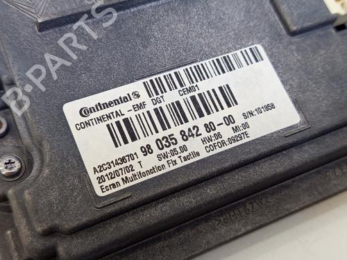 Instrument cluster PEUGEOT 208 I (CA_, CC_) 1.6 HDi | BP29512058C47