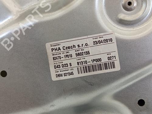 Front left window mechanism KIA VENGA (YN) 1.4 CRDi 90 | BP30152763C22 