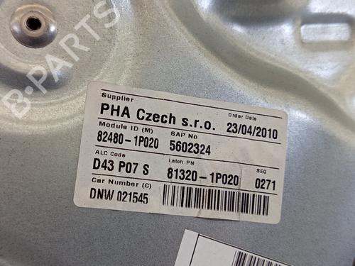 Front right window mechanism KIA VENGA (YN) 1.4 CRDi 90 | BP30152762C23 