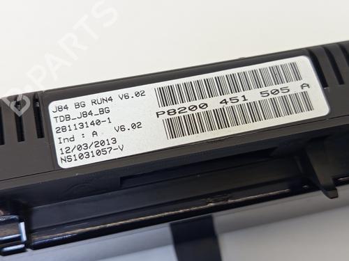 Instrument cluster RENAULT SCÉNIC II (JM0/1_) 1.4 (JM0B, JM0H, JM1A) | BP30441863C47 