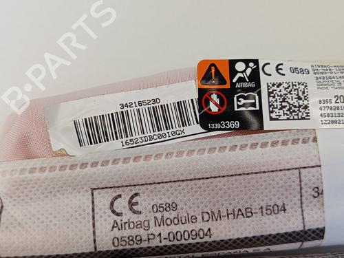 Left curtain airbag CITROËN C3 AIRCROSS II (2R_, 2C_) 1.2 PureTech 110 (2RHNZB, 2RHNZW, 2RHNPX, 2RHNPJ) | BP30763928C11 