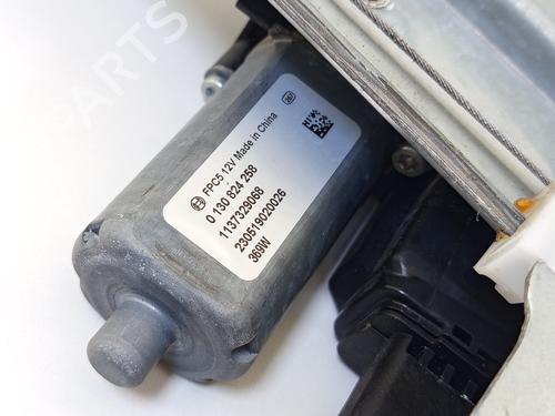 Front right window mechanism PEUGEOT 2008 I (CU_) 1.2 THP 110 / PureTech 110 | BP30877047C23 