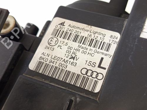 Left headlight AUDI A4 B8 (8K2) 2.0 TDI | BP31023141C28