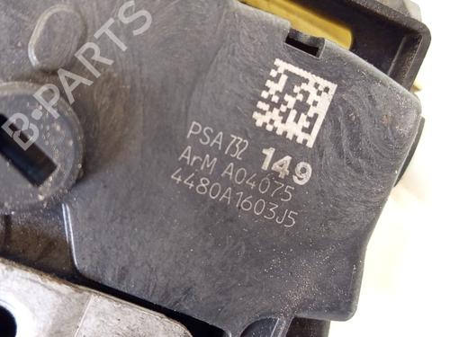 Front left lock CITROËN C5 III (RD_) 1.6 HDi 110 (RD9HL0, RD9HR8, RD9HRA) | BP31027463C98 