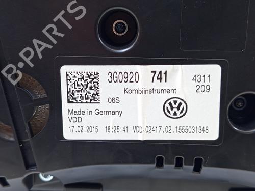 Instrument cluster VW PASSAT B8 (3G2, CB2) 1.6 TDI | BP31344433C47