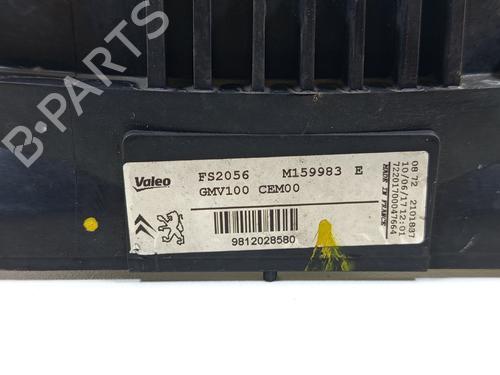 Radiator fan CITROËN C-ELYSEE (DD_) 1.6 BlueHDi 100 | BP31357015M35 