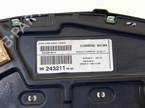 Quadrante CITROËN C-ELYSEE (DD_) 1.6 BlueHDi 100 | BP31478401C47 