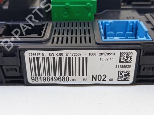 Fuse box CITROËN C-ELYSEE (DD_) 1.6 BlueHDi 100 | BP31478402E1