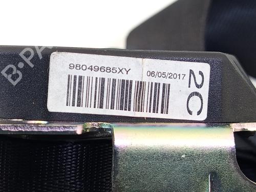 Rear center seatbelt CITROËN C-ELYSEE (DD_) 1.6 BlueHDi 100 | BP31603055I27 