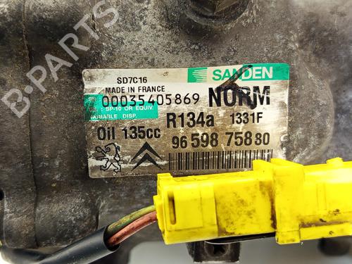 AC compressor PEUGEOT 308 SW I (4E_, 4H_) 1.6 HDi | BP32096662M34 