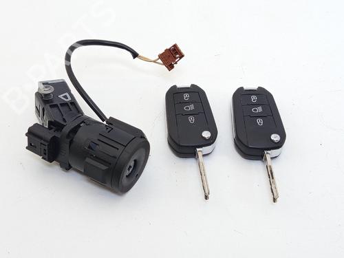 Used Ignition barrel PEUGEOT 3008 II SUV (MC_, MR_, MJ_, M4_) 1.6 BlueHDi 120 (120 hp) 32295033