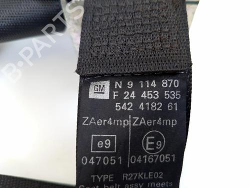 Front right seatbelt OPEL COMBO Box Body/MPV 1.7 DI 16V | BP34009425I25 - Image 5