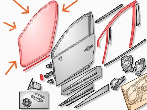 Gummilist Gummilist RENAULT CLIO IV (BH_) 1.5 dCi 90 (90 hp) 34194212 34194212