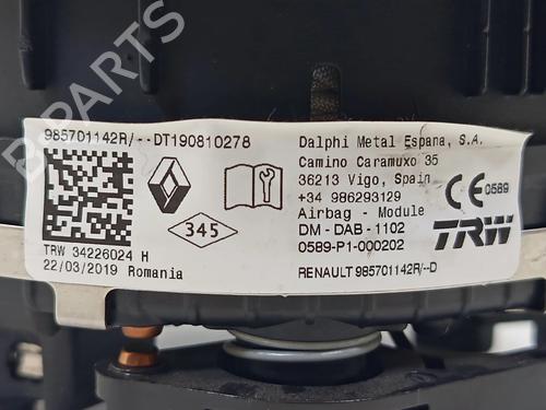 Driver airbag DACIA LOGAN II TCe 90 (L8MA, L8M1, L8AC) | BP35770319C9  - Image 5