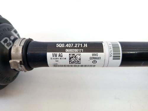 Left front driveshaft SEAT LEON ST (5F8) 1.6 TDI 4Drive | BP35772344M38  - Image 5