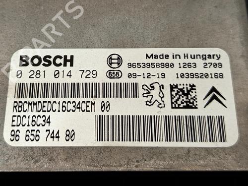 Engine control unit (ECU) CITROËN C4 Picasso I MPV (UD_) 1.6 HDi | BP37243822M57 - Image 3