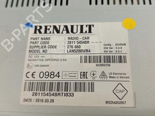 Radio RENAULT CAPTUR I (J5_, H5_) 1.5 dCi 90 (J5N4, J5M5, J5MW, J5M6, J5AL, J5AJ) | BP38422367E6 - Image 3