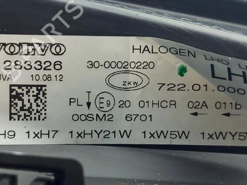 Left headlight VOLVO V40 Hatchback (525) D2 | BP39139764C28 - Image 2